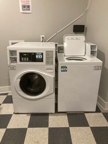 On-site laundry facility